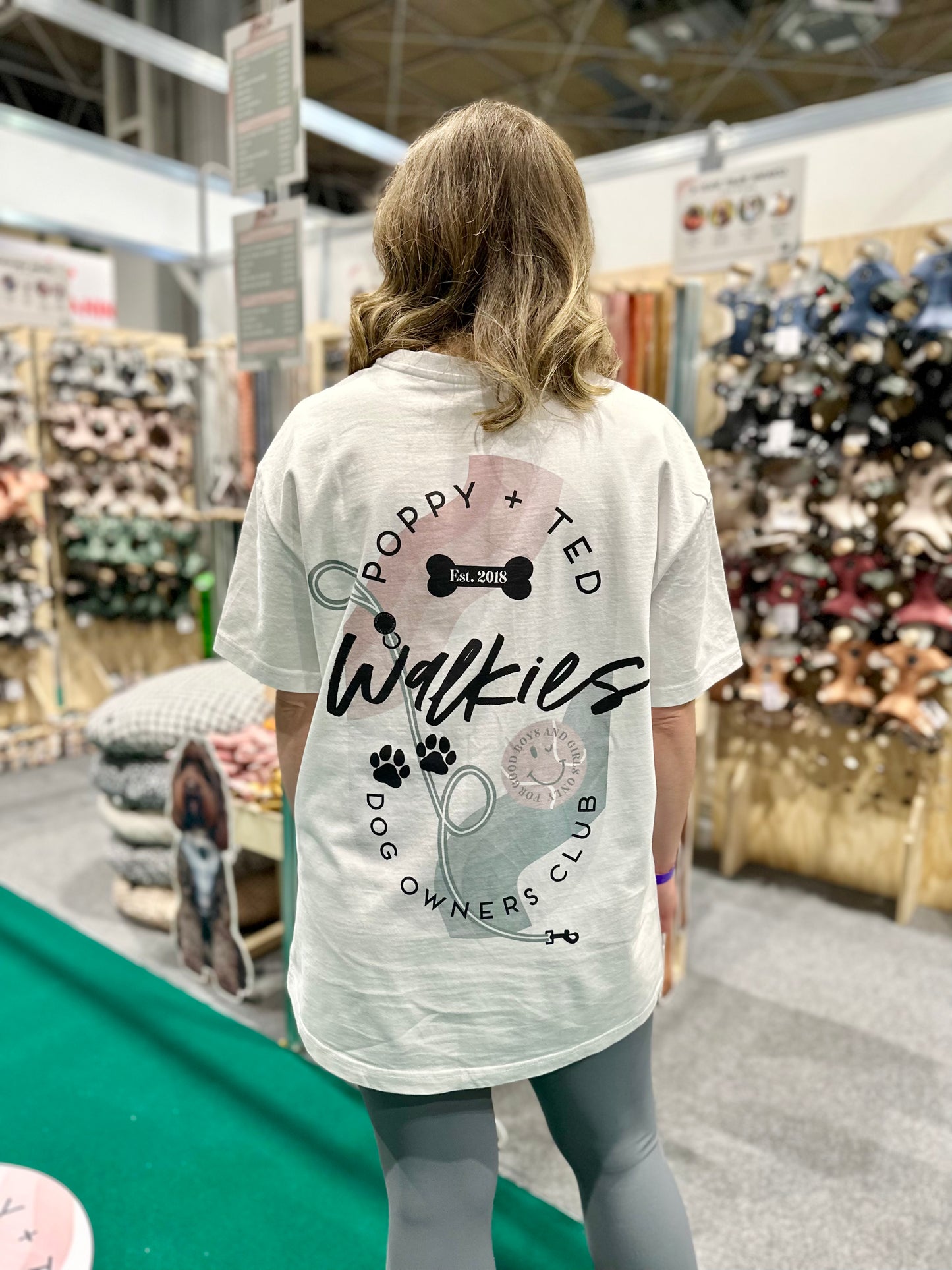 Poppy + Ted Dog Owners Club T-Shirt - White