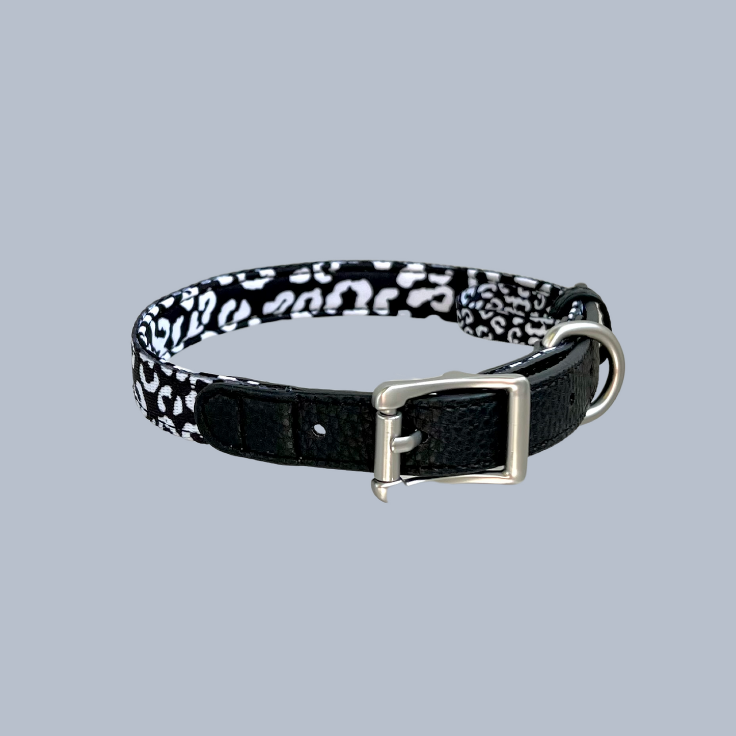 Luxe Collection | Dog Collar | Black Leopard