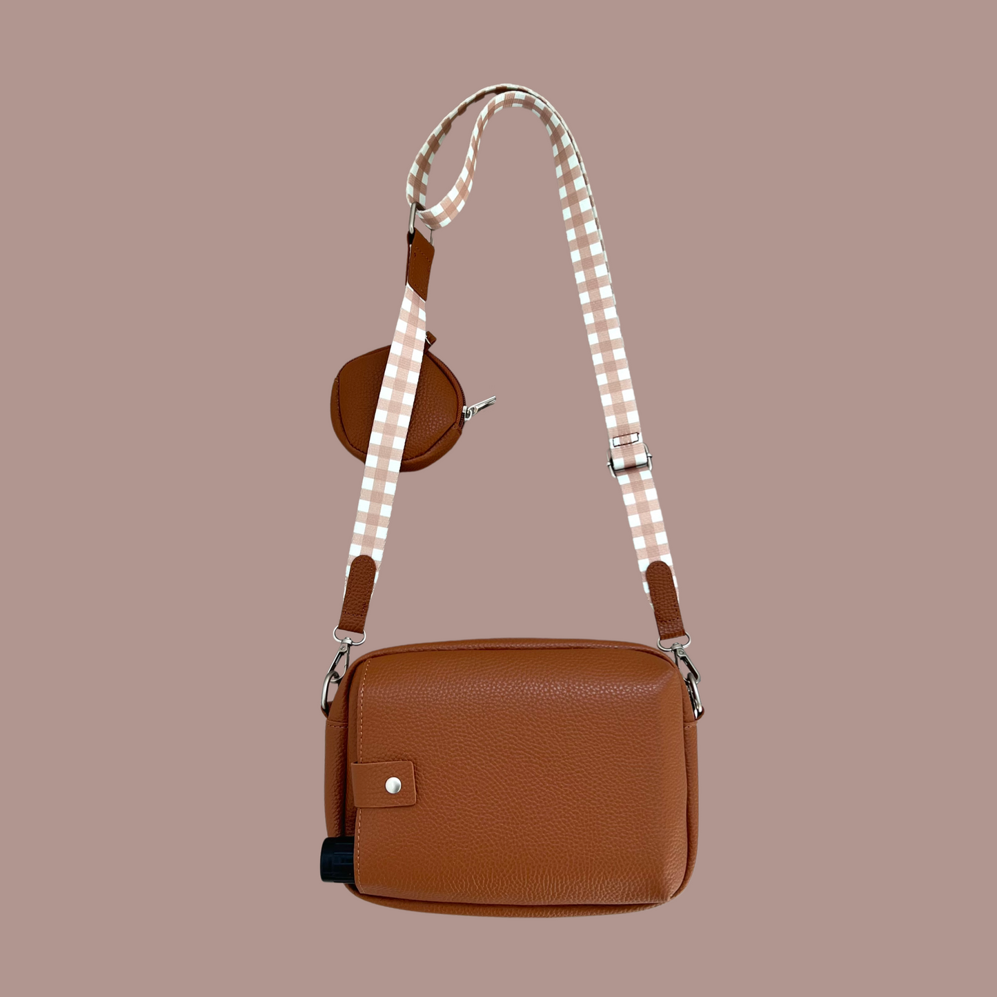 Luxe Collection | The Ultimate Dog Walking Bag | Tan Plaid (ships in 10 days in time for Christmas)
