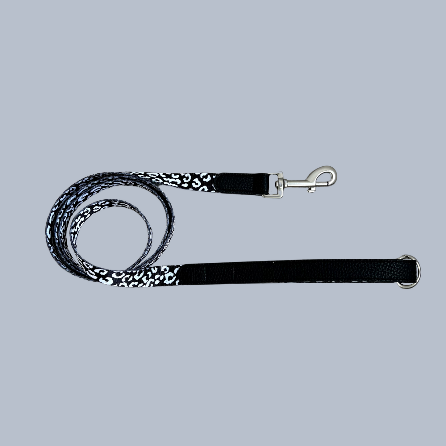 Luxe Collection | Dog Lead | Black Leopard