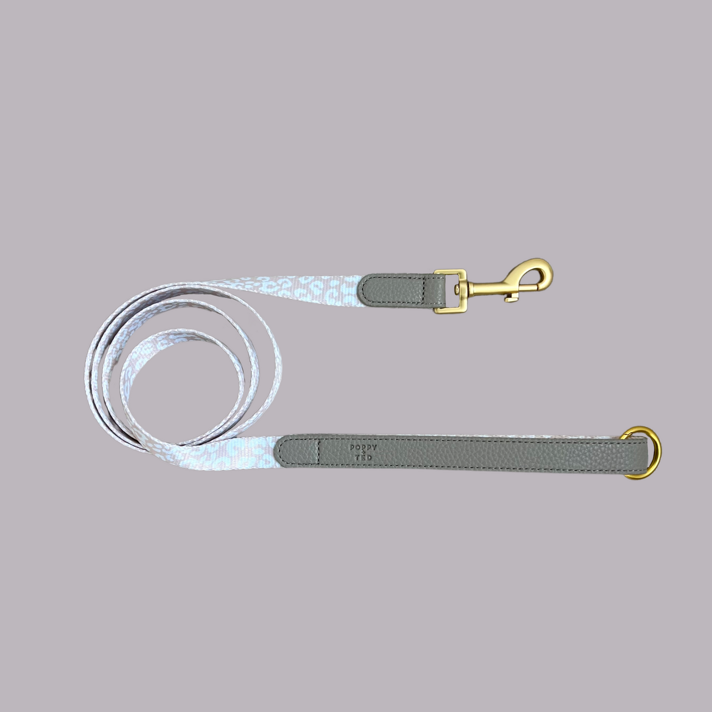 Luxe Collection | Dog Lead | Nude Leopard