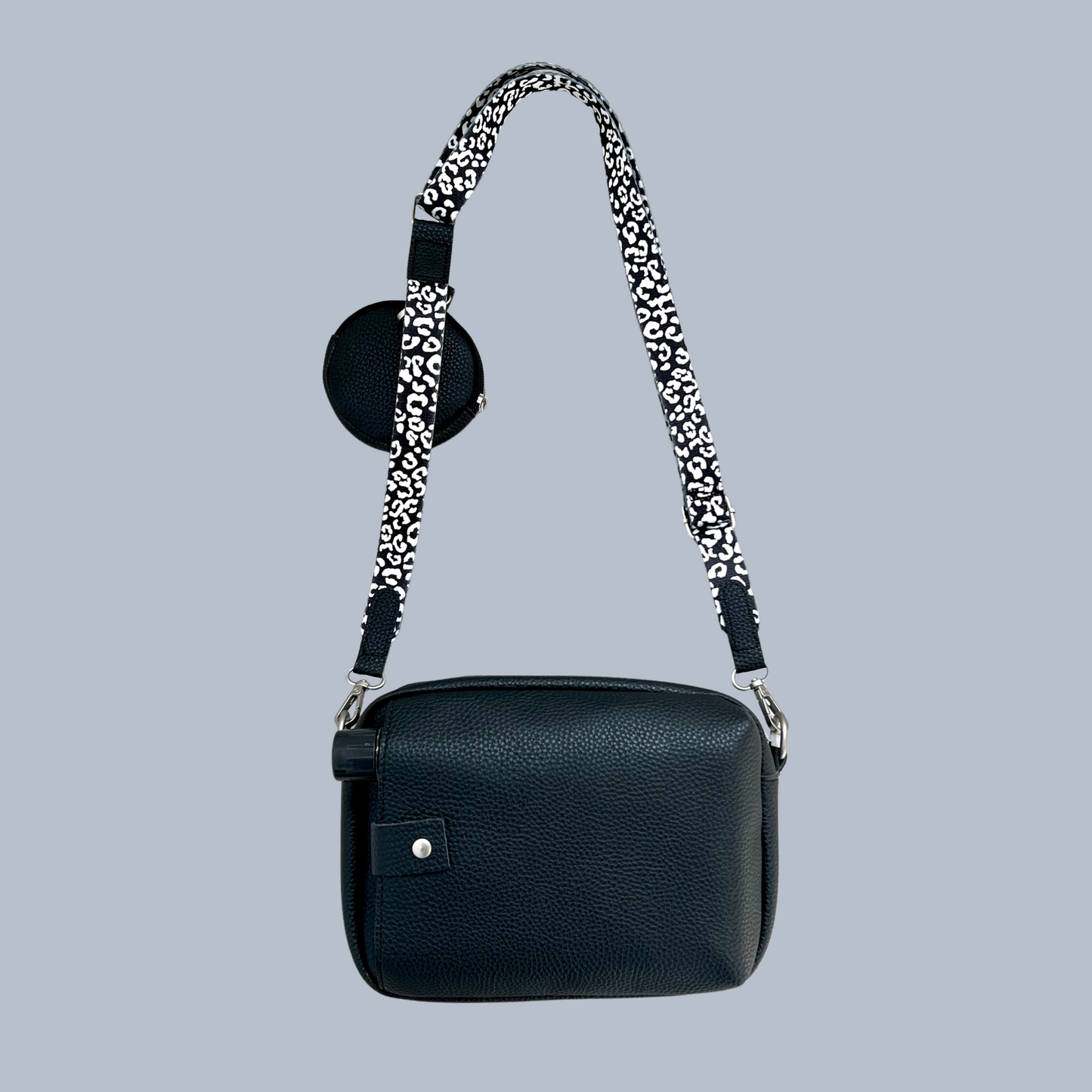 Luxe Collection | The Ultimate Dog Walking Bag | Black Leopard (ships in 10 days in time for Christmas)
