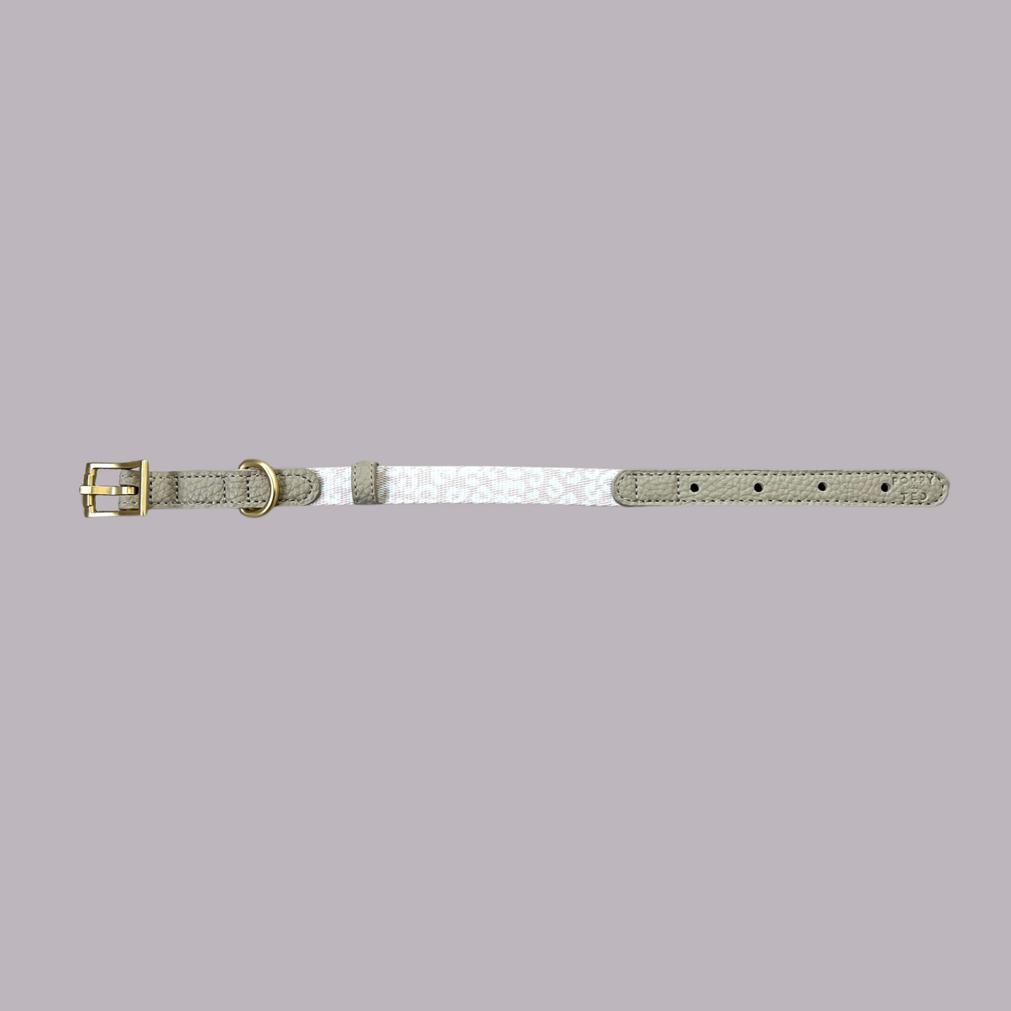 Luxe Collection | Dog Collar | Nude Leopard