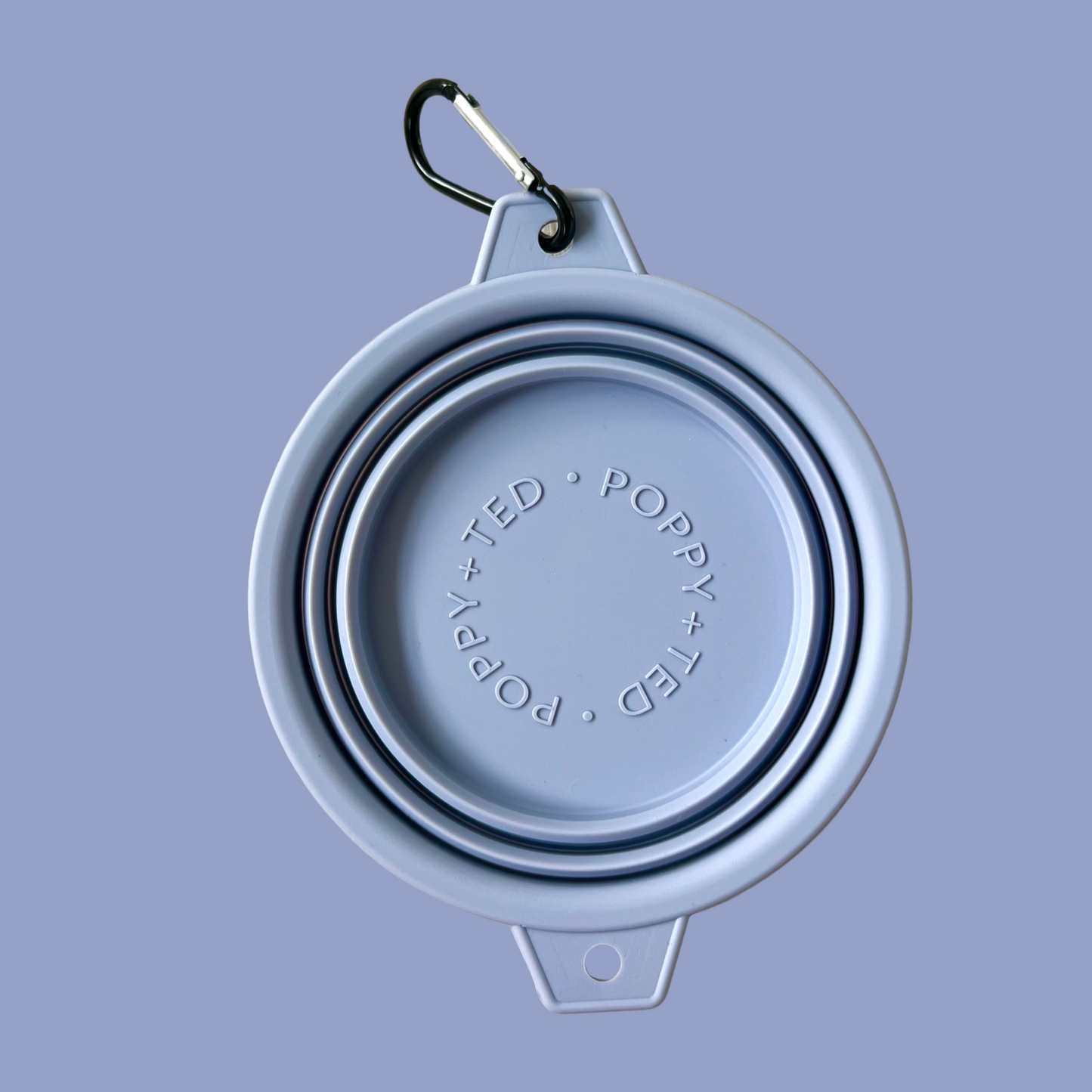 Lavender Collapsing Dog Bowl | Luxe Collection