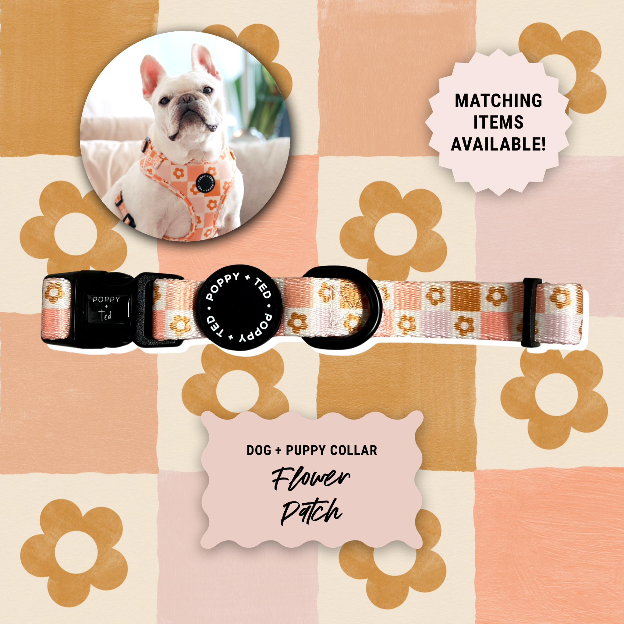 Rick rack puppy store collar