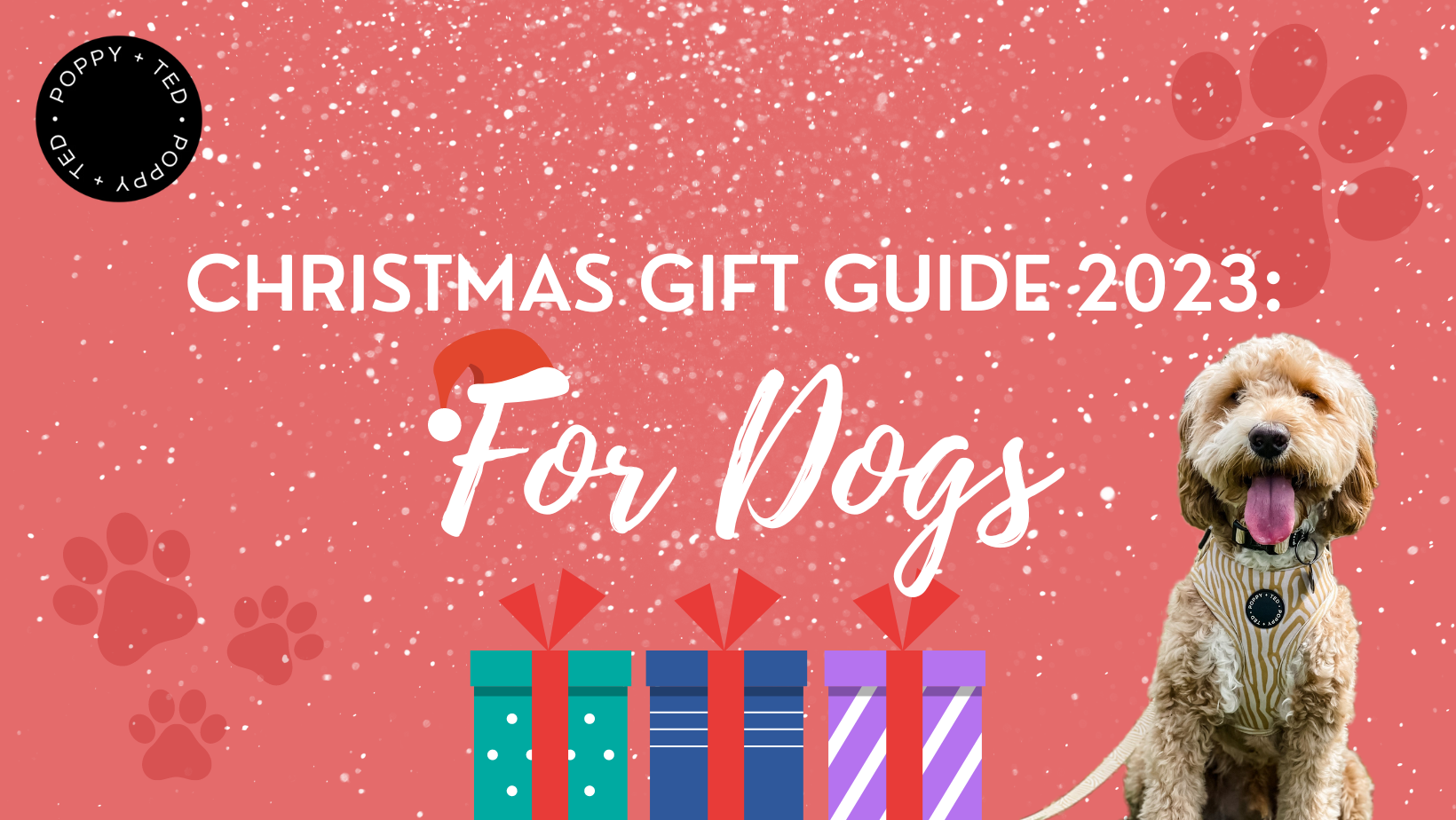 Christmas Gift Guide 2023 For Dogs Poppy + Ted