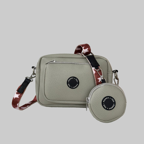 The Ultimate Dog Walking Bag | Additional Bag Strap - Cow Print