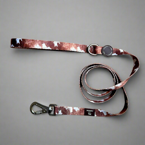 Walk + Wear | Dog Lead | Cowprint - Howdy Cowdog / Yeehaw Cowgirl
