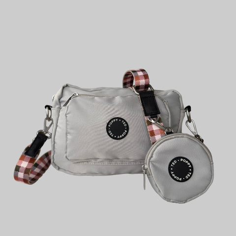 The Ultimate Dog Walking Bag | Water Resistant - Grey