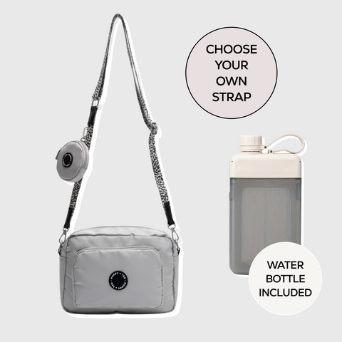 The Ultimate Dog Walking Bag | Water Resistant - Grey