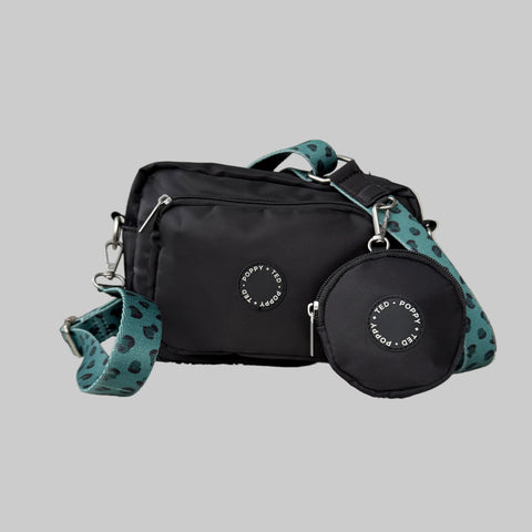 The Ultimate Dog Walking Bag | Additional Bag Strap - Wild Leopard Khaki