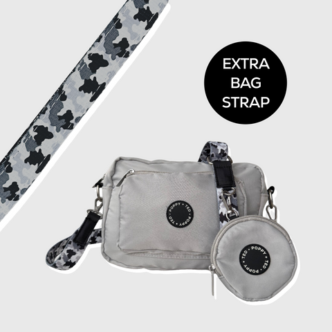 The Ultimate Dog Walking Bag | Additional Bag Strap - The Camo