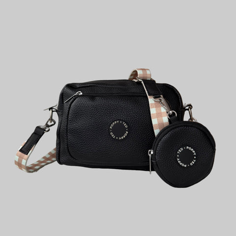 The Ultimate Dog Walking Bag | Additional Bag Strap - Tan Plaid
