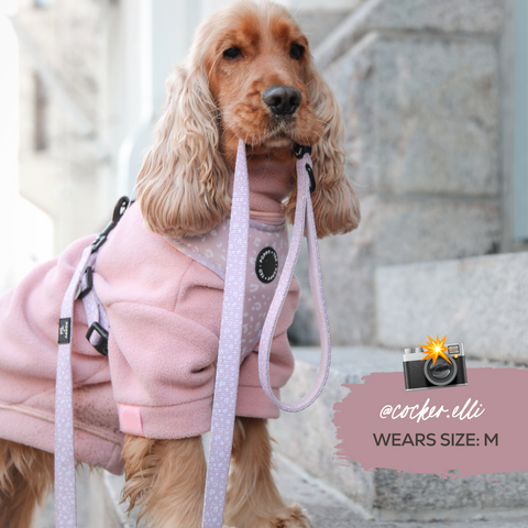 Cosy Dog Fleece Jumper - Zip Up / Step in Style | Ink Blue