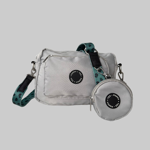 The Ultimate Dog Walking Bag | Additional Bag Strap - Wild Leopard Khaki