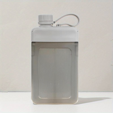 Flat Water Bottle - Grey (Ultimate Dog Walking Bag) - 450ml