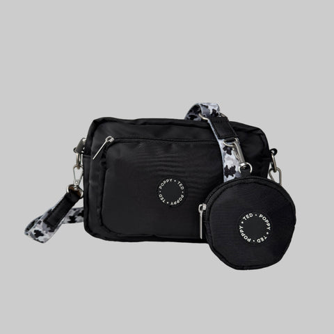 The Ultimate Dog Walking Bag | Water Resistant - Black