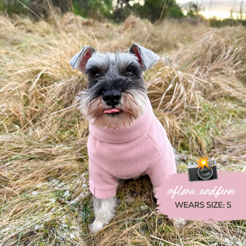 Cosy Dog Fleece Jumper - Zip Up / Step in Style | Ink Blue