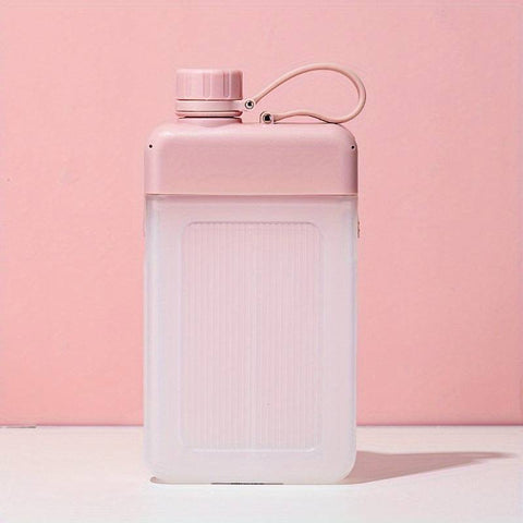 Flat Water Bottle - Pink (Ultimate Dog Walking Bag) - 450ml
