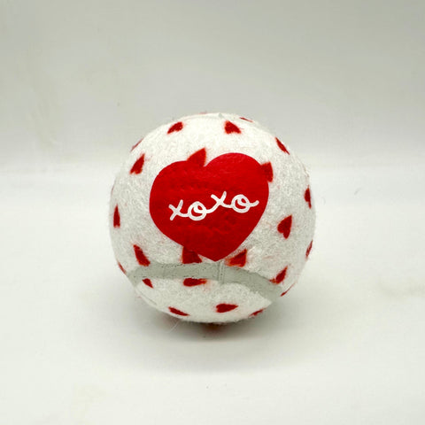 Puppy Love Tennis Balls (Pink/White/Red)