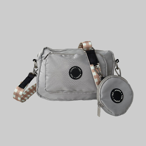 The Ultimate Dog Walking Bag | Water Resistant - Grey