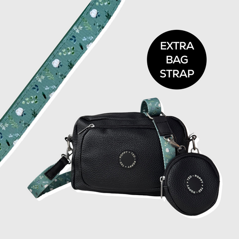 The Ultimate Dog Walking Bag | Additional Bag Strap - Botanical Garden