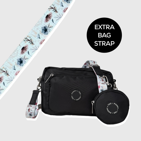 The Ultimate Dog Walking Bag | Additional Bag Strap - Pressed Petal