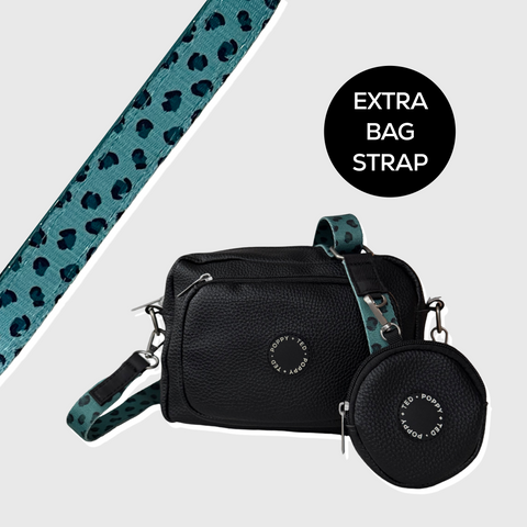 The Ultimate Dog Walking Bag | Additional Bag Strap - Wild Leopard Khaki