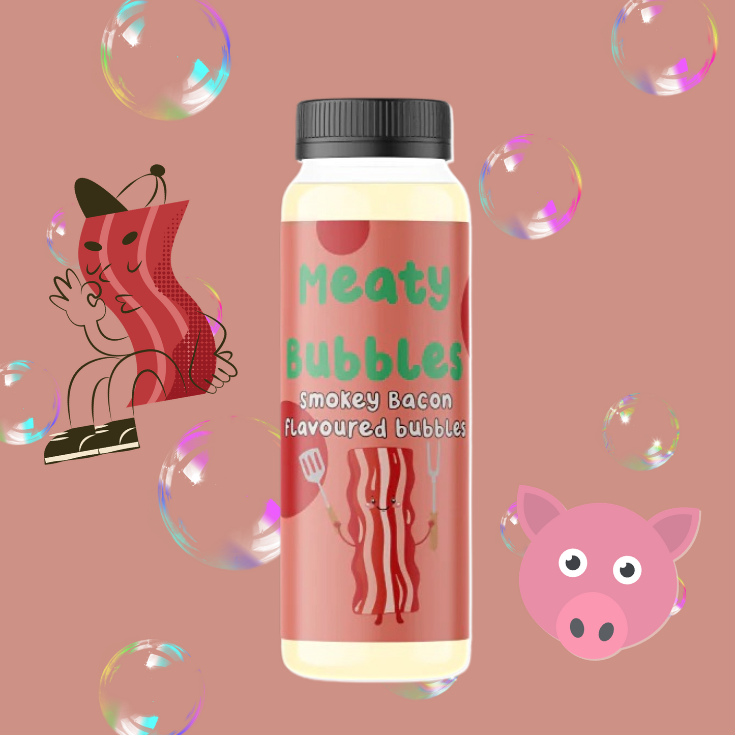 Meaty Bubbles - Smokey Bacon Flavoured Dog and Puppy Bubbles