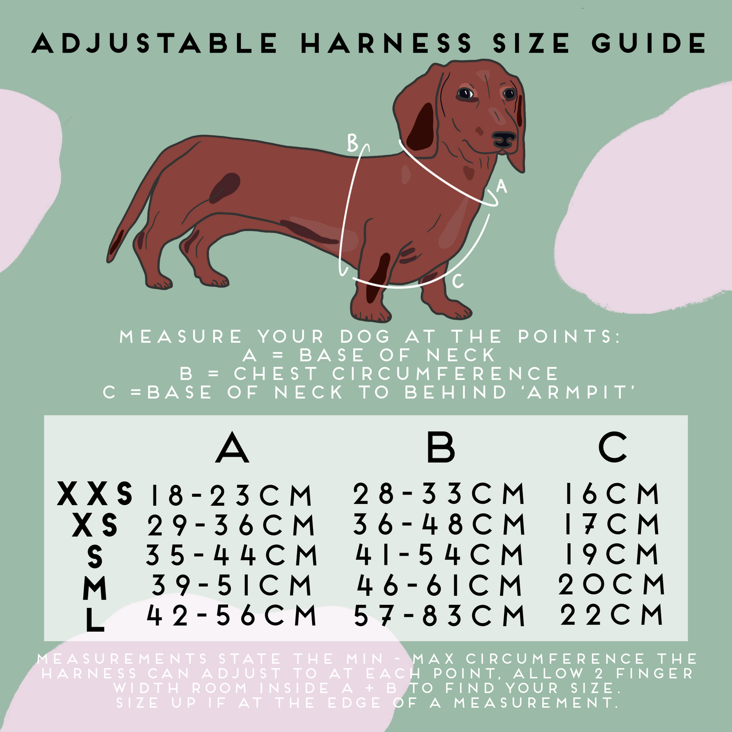 Adjustable Dog Harness | Flower Patch