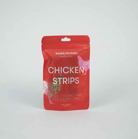 Buddylicious 100% Natural Chicken Strips Dog Treats