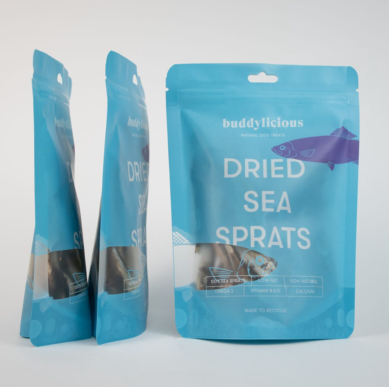 Buddylicious 100% Natural Sea Sprats Dog Treats