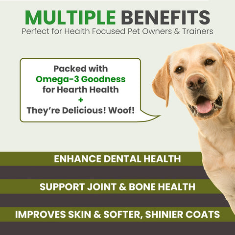 Vale Pet Foods | Ocean Bites | Air-Dried Natural Dog Treats (500g)