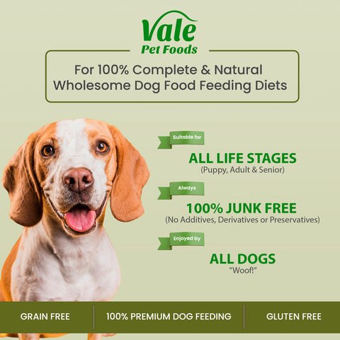 Vale Pet Foods | Poultry Bites | Air-Dried Natural Dog Treats (500g)