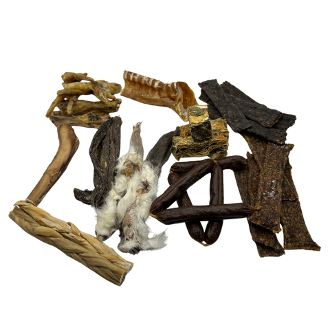 Vale Pet Foods | Christmas Feast Box | 30 Air-Dried Natural Dog Treats 