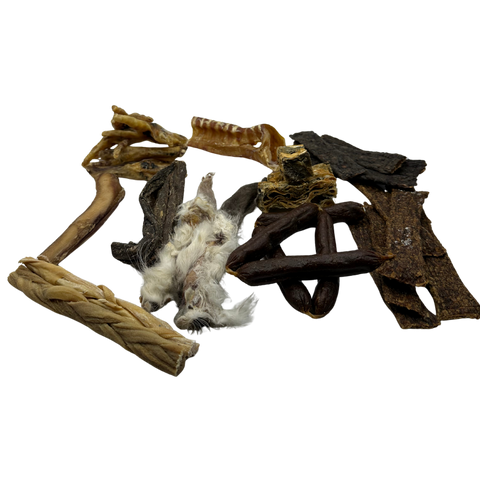 Vale Pet Foods | Christmas Feast Box | 30 Air-Dried Natural Dog Treats 