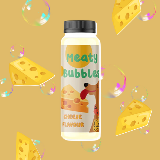 Meaty Bubbles - Cheese Flavoured Dog and Puppy Bubbles