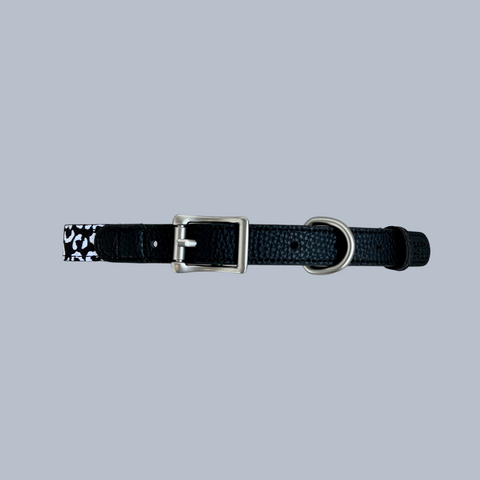 Luxe Collection | Dog Collar | Black Leopard (OLD)