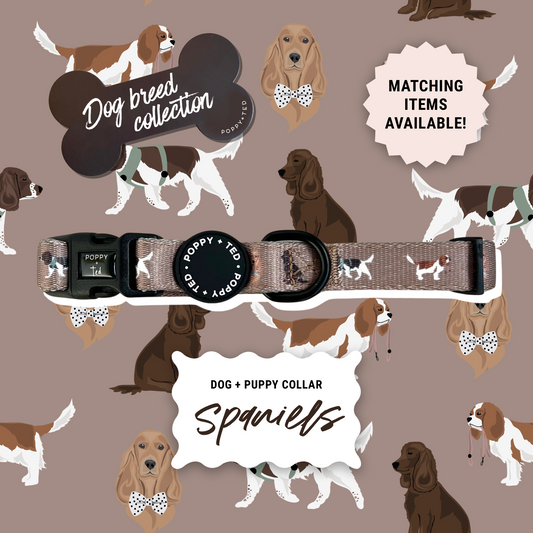 Cavalier / King Charles / Cocker Spaniel Collar: Breed Collection