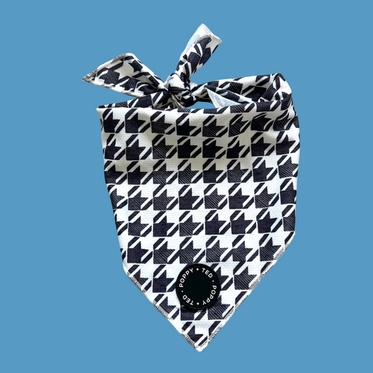 Luxe Collection | Dog Cooling Bandana | Houndstooth