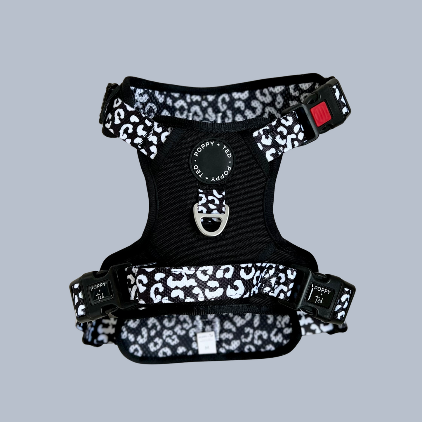Luxe Collection | 3-Click Tough Harness | Black Leopard