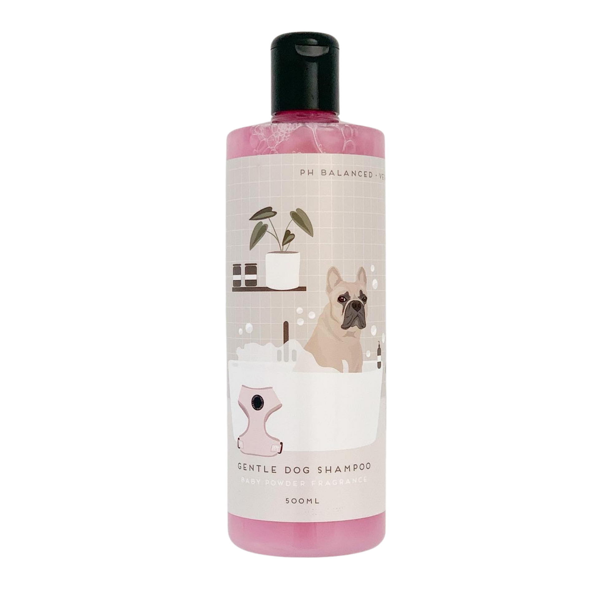 Dog Shampoo Baby Powder Scent Vegan pH Balanced Poppy Ted