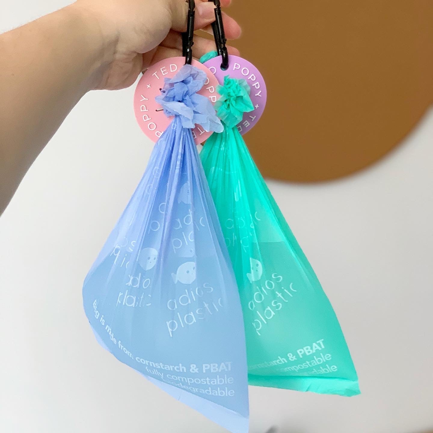 Compostable Dog Poop Bags | Cornflower Blue